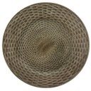 Ver imagem 1 de Jogo 4 Sousplat Rattan Prata - SP20009