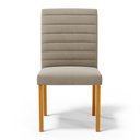 Ver imagem 6 de Kit 2 Cadeiras de Sala de Jantar Estofadas Veiga Madeira Maciça Suede Bege G78 - Gran Belo Cadeira d