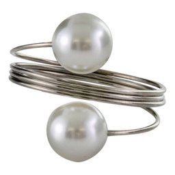 Jogo 6 Anéis de Guardanapo Tahiti Black - AG20307 - 1