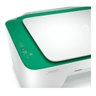 Impressora a cor multifuncional HP Deskjet branca e verde - 5