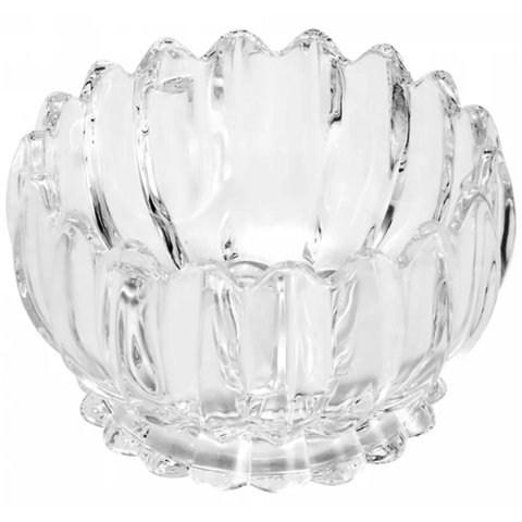 Tigela Mini Bowl Vidro Cristal 11x7cm Geneva Wolff Servir So