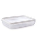 Ver imagem 1 de Pote de plástico transparente para freezer e micro-ondas 2 litros Plasutil ref.2300