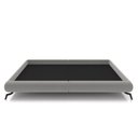 Ver imagem 5 de Cama Casal Base Box 138x188cm Pés de Ferro Cold P02 Veludo Cinza - Mpozenato