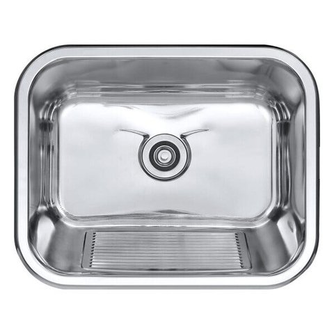 Cuba Tanque De Aço Inox 1mm Alto Brilho C100 55x45x22,5 Cm