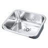 Cuba Tanque De Aço Inox 1mm Alto Brilho C100 55x45x22,5 Cm - 2