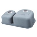 Ver imagem 3 de Cuba De Cozinha Aço Inox 1mm Escovado C205 78,2x49,5x22,8 Cm