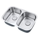 Ver imagem 2 de Cuba De Cozinha Aço Inox 1mm Escovado C202P 74x47x20,3 Cm