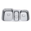 Ver imagem 1 de Cuba De Cozinha Aço Inox 1mm Escovado C301 98,4x52,7x22,8 Cm