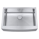 Ver imagem 1 de Cuba Farmhouse Aço Inox 1mm Escovado SA105P 75,6x52,7x22,9 cm