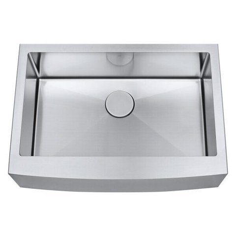 Cuba Farmhouse Aço Inox 1mm Escovado SA105P 75,6x52,7x22,9 cm