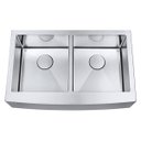Ver imagem 1 de Cuba Farmhouse Aço Inox 1mm Escovado SA202 83,5x52,7x22,9cm