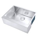 Ver imagem 2 de Cuba Farmhouse Flat Aço Inox 1mm Escovado SA105-PPF 65,3x49,8x22,8cm