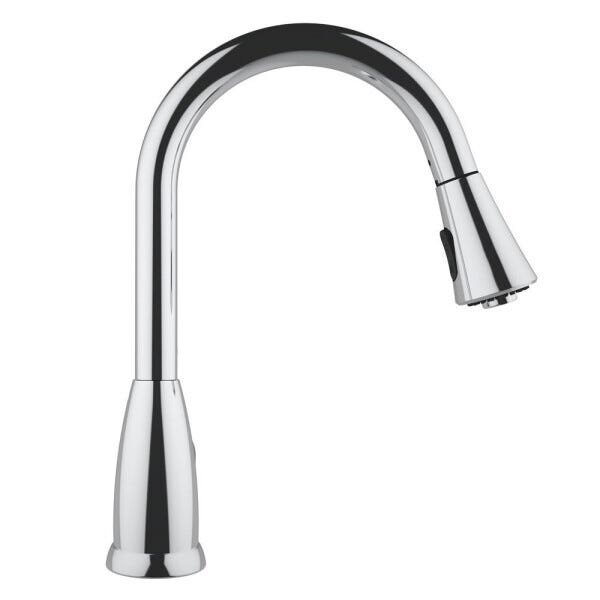 Torneira AREMC02 com Sensor Misturador De Cozinha 2 Jatos Com Bica Móvel e Retrátil Cromado - 2