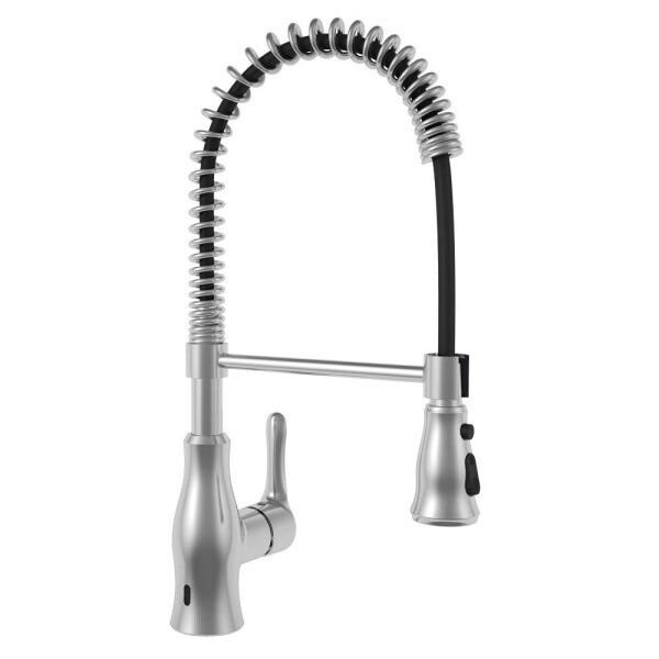 Torneira AREMC03 Misturador De Cozinha Com Sensor 2 Jatos Com Bica Móvel e Retrátil Escovado - 1