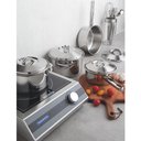 Ver imagem 3 de Kit Jogo de Panelas Tramontina Solar Aço Inox Fundo Triplo 4 Peças + Panela de Pressão 6 Litros