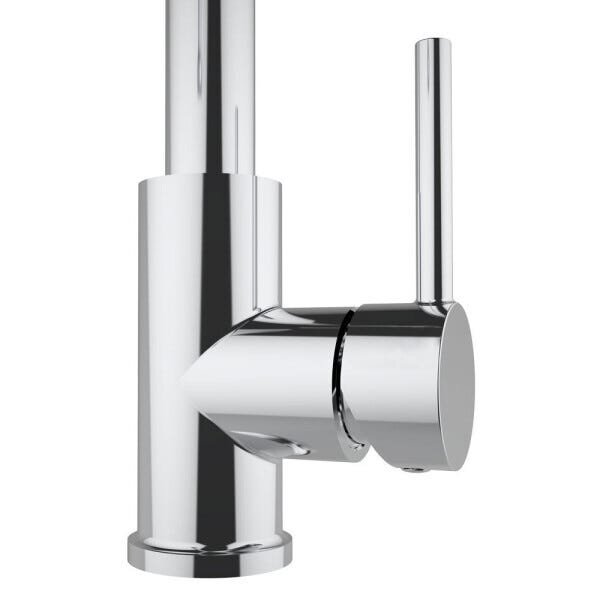 Torneira AREMC04 Misturador De Cozinha 2 Jatos com Bica Móvel e Retrátil Cromado - 5