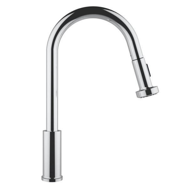 Torneira AREMC04 Misturador De Cozinha 2 Jatos com Bica Móvel e Retrátil Cromado - 2