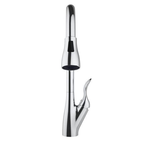 Torneira AREMC06 Misturador De Cozinha Com Sensor 2 Jatos Com Bica Móvel e Retrátil Cromado - 2