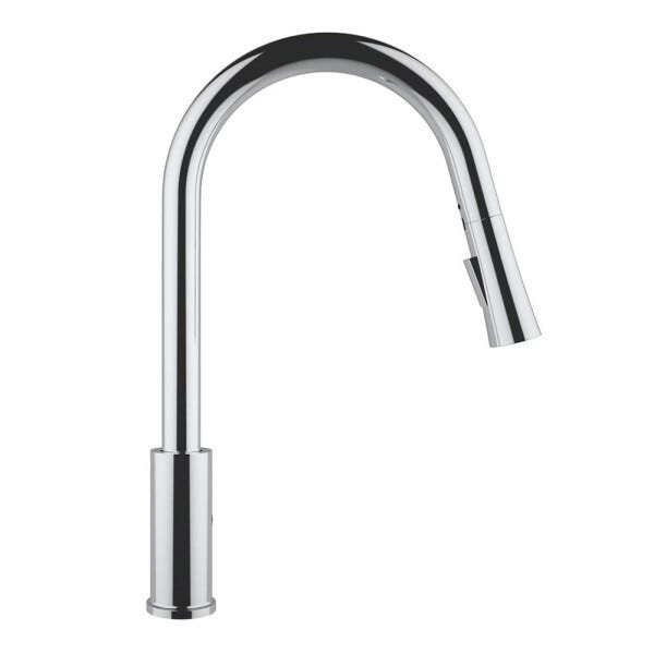 Torneira AREMC08 Misturador De Cozinha 2 Jatos Com Bica Móvel e Retrátil Cromado - 2