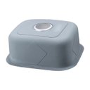 Ver imagem 3 de Cuba De Embutir Aço Inox 1mm Escovado C106 45,7x38,1x17,8 Cm