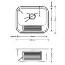 Ver imagem 4 de Cuba Tanque De Aço Inox Escovado 1mm C100 55x45x22,5 Cm