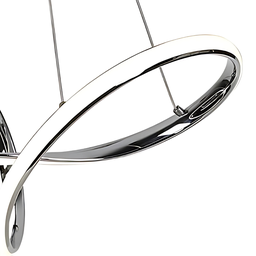 Lustre Pendente Led Infinito Design Moderno - 3 Temperaturas - 5