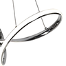 Lustre Pendente Led Infinito Design Moderno - 3 Temperaturas - 5