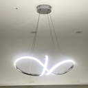 Ver imagem 4 de Lustre Pendente Led Infinito Design Moderno - 3 Temperaturas