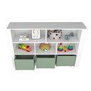 Ver imagem 4 de Organizador Baú Nicolau 2 Baús MDF 15mm 140cm Verde Woodcore