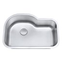 Ver imagem 1 de Cuba De Cozinha De Aço Inox 1mm Escovado C103 80x53,7x22,9 Cm