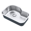 Ver imagem 2 de Cuba De Cozinha De Aço Inox 1mm Escovado C103 80x53,7x22,9 Cm