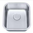 Ver imagem 1 de Cuba de Embutir Aço Inox 1mm Escovado C111 41,1x45,7x17,8 Cm
