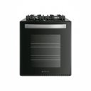 Ver imagem 1 de Fogão de Embutir a Gás Atlas Utop 4 Bocas 60L Preto Bivolt