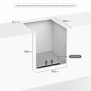 Ver imagem 5 de Fogão de Embutir a Gás Atlas Utop 4 Bocas 60L Preto Bivolt