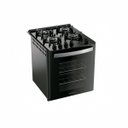 Ver imagem 2 de Fogão de Embutir a Gás Atlas Utop 4 Bocas 60L Preto Bivolt