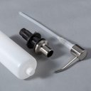 Ver imagem 4 de Dosador Detergente Sabão Líquido Inox Cromado Bancada DS01AB
