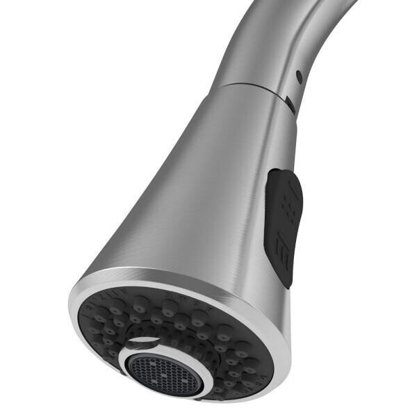 Torneira AREMC02 com Sensor Misturador De Cozinha 2 Jatos Com Bica Móvel e Retrátil Escovado - 4