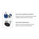 Ver imagem 7 de Torneira AREMC02 com Sensor Misturador De Cozinha 2 Jatos Com Bica Móvel e Retrátil Escovado