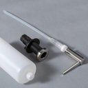 Ver imagem 4 de Dosador Detergente Sabão Líquido Inox Cromado Bancada DS02AB