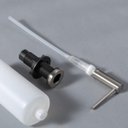 Ver imagem 4 de Dosador Detergente Sabão Líquido Inox Escovado Bancada DS02AE
