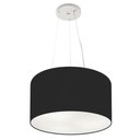 Ver imagem 1 de Pendente Cilíndrico Preto MJ-4182 Para Mesa de Jantar e Estar