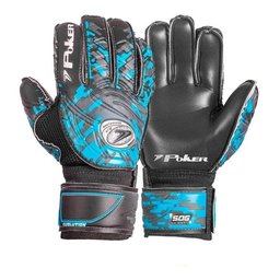 Luva Goleiro Poker Evolution Semi Pró Multiterreno - Azul - 10 - 2 Luva Goleiro Poker Evolution Semi Pró Multiterreno - Azul - 10 - 2