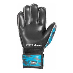 Luva Goleiro Poker Evolution Semi Pró Multiterreno - Azul - 10 - 3 Luva Goleiro Poker Evolution Semi Pró Multiterreno - Azul - 10 - 3