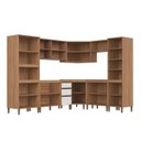 Ver imagem 5 de Cozinha Completa 8 Peças com Torre Quente Paneleiro Canto Oblíquo e Vidro Reflecta Cecília