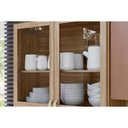 Ver imagem 7 de Kit de Cozinha Compacta Amora C/ 10 Portas e 2 Gavetas 198cm Amendola/grafito Prime Tx - Demóbile