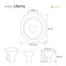Assento Sanitário Liberty para Vaso Santamarina - 3