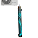 Ver imagem 2 de Dreno Coletor de Água P/ Ar Condicionado 8l Cor: Azul e Preto 97 Cm.