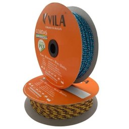 Corda Carretel Trancada Pet 5mm (133m) Colorida Vila - 3 Corda Carretel Trancada Pet 5mm (133m) Colorida Vila - 3