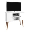 Ver imagem 1 de Rack / Mesinha / Estante para Tv com Pés Palito Viena: Branco