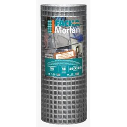 Tela Soldada Fachada 0,5x25m 25x25mm Facha Forte Morlan - 1
